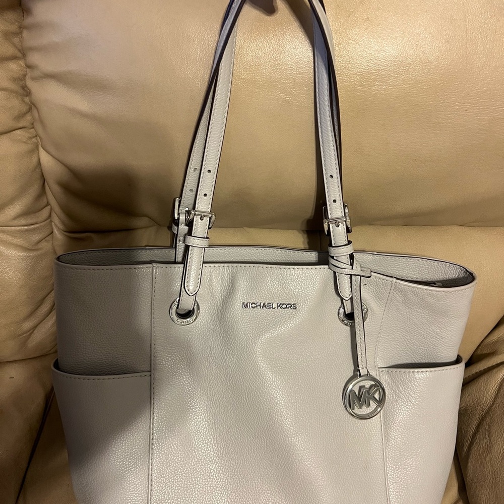 Michael Kors Gray Tote Bag